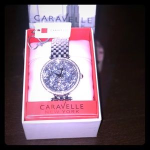 Carvelle Crystal faced watch